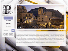 Tablet Screenshot of portacostruzioni.com